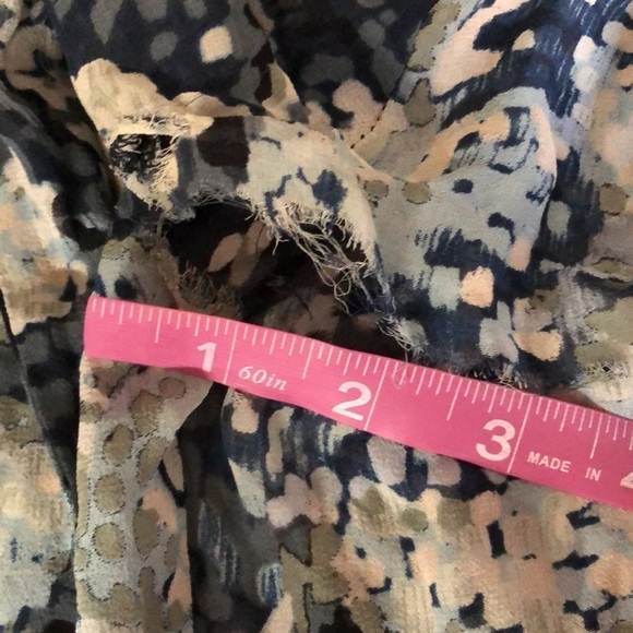 Club Monaco Delaynee Dress Shift Sheer Navy Size 6 - Picture 13 of 14